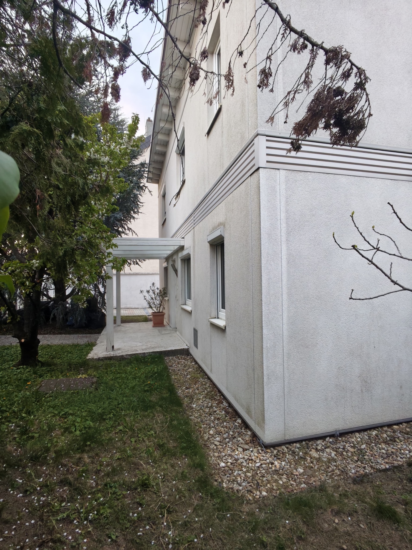 Villa garden side